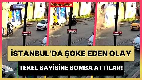 İstanbul'da Şoke Eden Olay: Tekel Bayine Bomba Attılar!