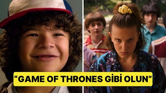 Stranger Things'in Yıldızı Dizide Daha Çok Karakterin Öldürülmesi Gerektiğini Savundu!