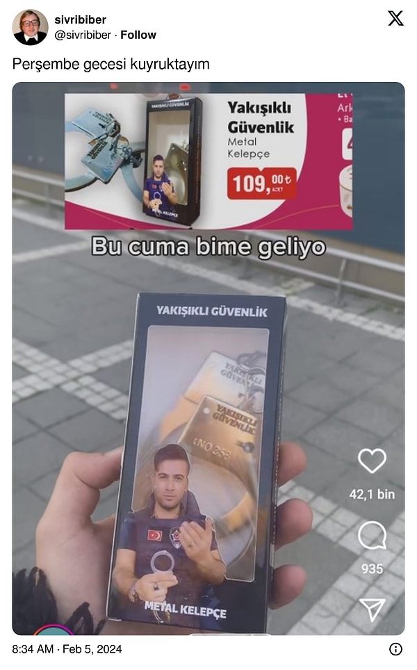 8. Alınacaklar listesine eklendi.😂