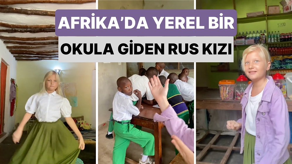 Ailesi Zanzibar'a Taşındığı İçin Yerel Bir Okula Giden Rus Kız "Okulda Bir Günüm" Videosu Paylaştı