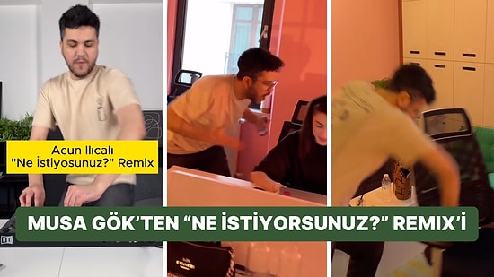 Ne İstiyorsunuz Abi? Seda Sayan Remix'i ile Popüler Olan Musa Gök'ün Radarında Bu Sefer de Acun Ilıcalı Vardı!