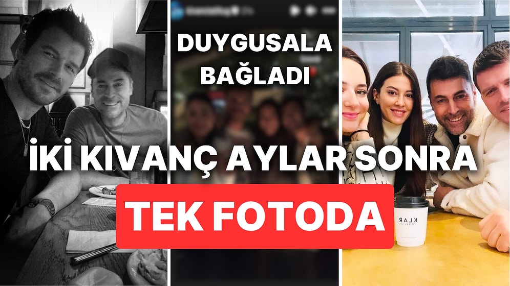 Kıvanç Tatlıtuğ 10 Yıl Öncesine Döndü: Adaşı Kıvanç Kasabalı ile Buluşan Kıvanç Tatlıtuğ'dan Duygusal Paylaşım