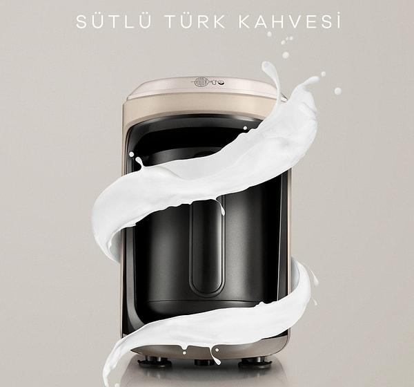 Karaca Hatır Hüps Sütlü Türk Kahve Makinesi Bej