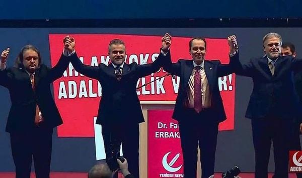 Yerel seçimlerde Cumhur İttifakı’nda yer almayacağını açıklayan Yeniden Refah Partisi, İstanbul, Ankara ve İzmir adaylarını açıkladı.