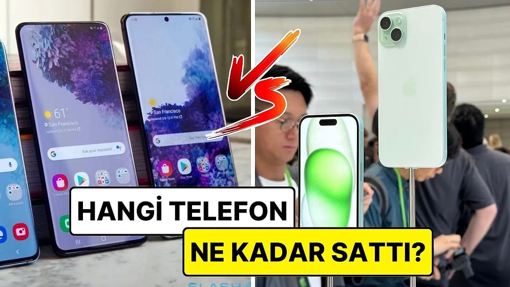 2023 Yılının En Çok Satan Akıllı Telefonları Belli Oldu: Apple, Samsung ile Arasındaki Farkı Açıyor!