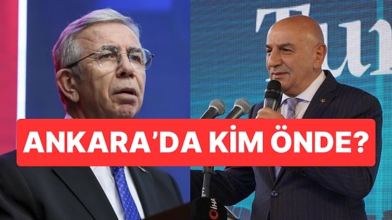 Ankara Seçim Anketi! Mansur Yavaş ve Turgut Altınok Arasında Dikkat Çekici Fark