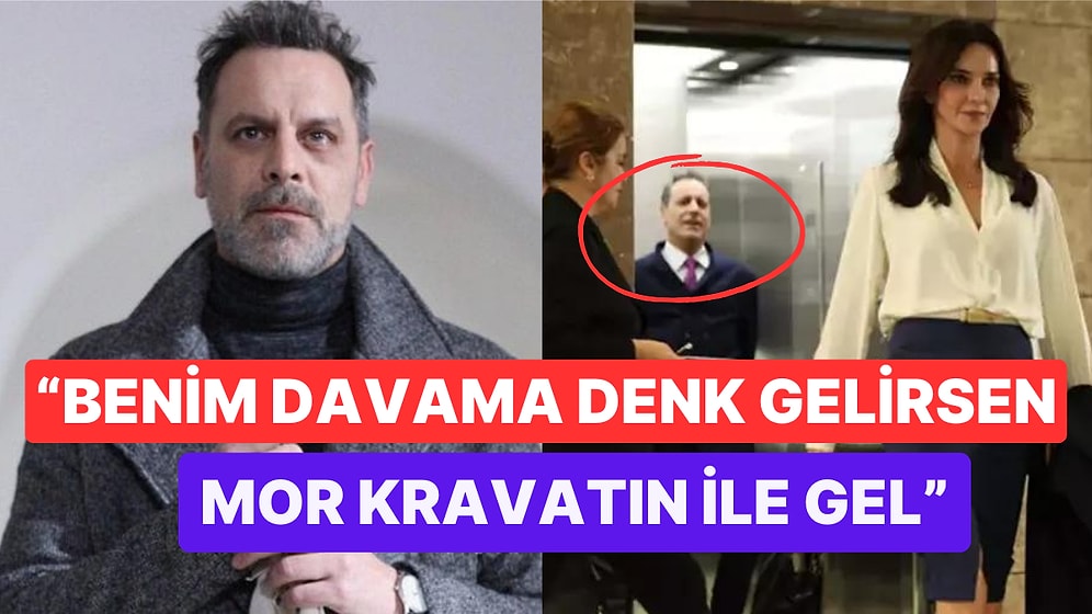 Dizinin Tanıtımında Mor Kravat Takan Ozan Güven'in Bir Mesaj Yolladığı İddia Edildi