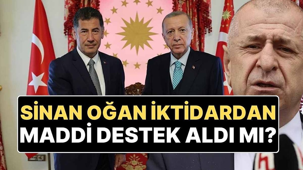 Ümit Özdağ'dan "Sinan Oğan, İktidardan Maddi Destek Aldı mı?" Sorusuna Yanıt