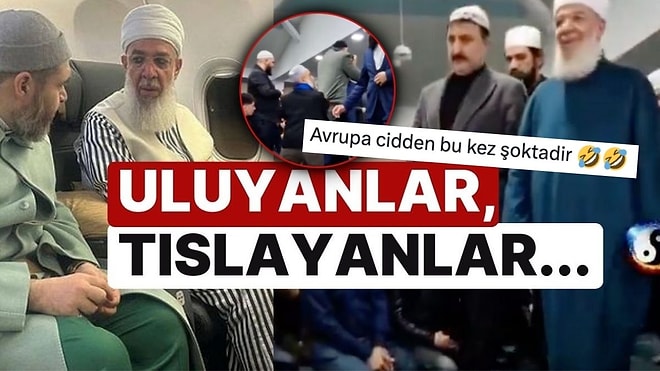 Menzil Şeyhi Avrupa'daki Dergah Denetiminde Garip Seslerle Karşılandı: Uluyanlar, Tıslayanlar...