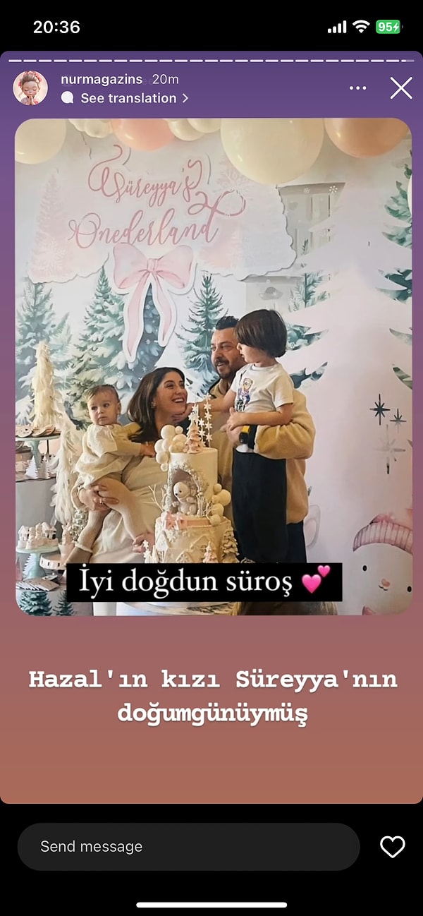 "Nurmagazins"in yaptığı paylaşımla birlikte Leyla Süreyya'nın yüzünü ilk defa gördük.