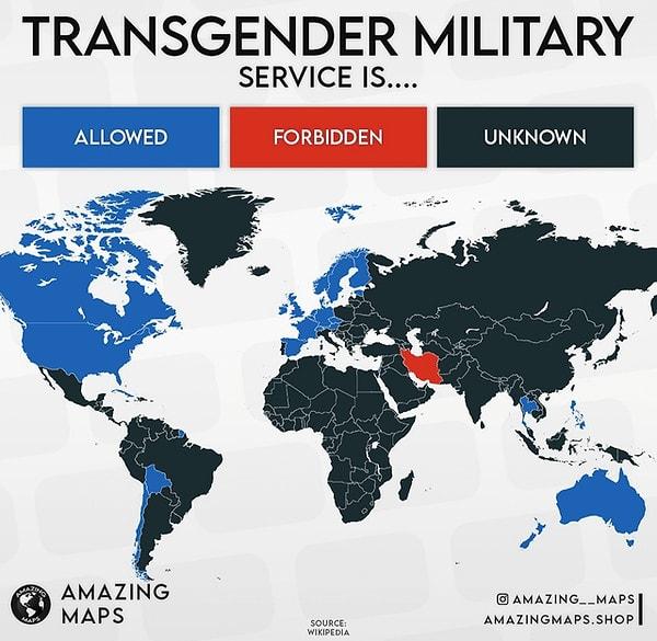 9. Transseksüel bireyler için askerlik hizmetlerinin durumu.