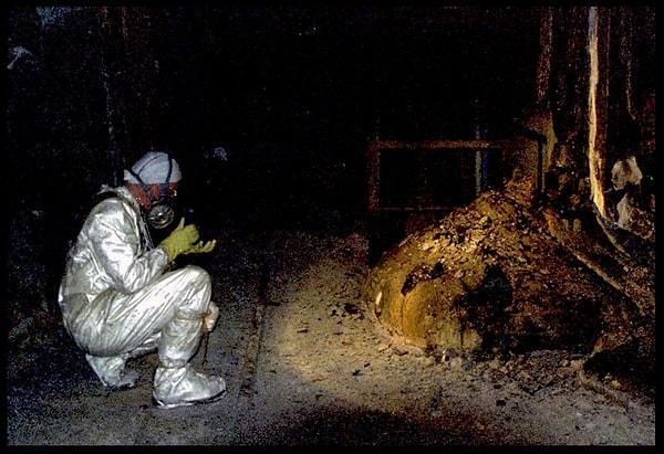 Çernobil'in Fil Ayağı olarak bilinen ölümcül radyoaktif kalıntısı.