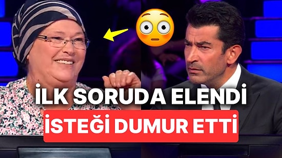 Milyoner'de Heyecanı Yüzünden İlk Soruda Elenen Yarışmacı Kenan İmirzalıoğlu'ndan İstediğiyle Şaşkına Çevirdi