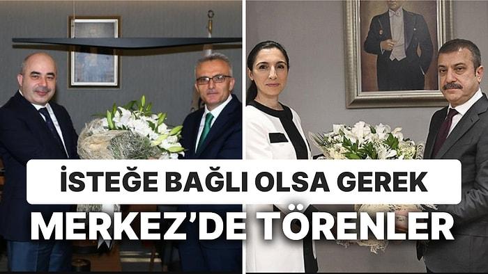 Merkez Bankası'nda Devir Teslim Töreni: Hafize Gaye Erkan, Fatih Karahan ila Görüntü Vermedi