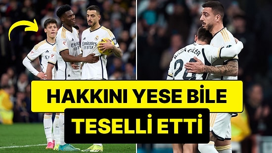 Penaltı Kazandıran Arda Güler'e Takım Arkadaşı Joselu'nun Yaptıkları Sinirlerinizi Hoplatacak!