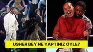 SuperBowl 2024 Gecesinde Dünyaca Ünlü Yıldız Usher, Performansıyla Rüzgar Gibi Esip Geçti