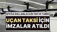 Uçan Taksinin Dünyada Hizmeti Vereceği İlk Şehir ve Tarih Belli Oldu