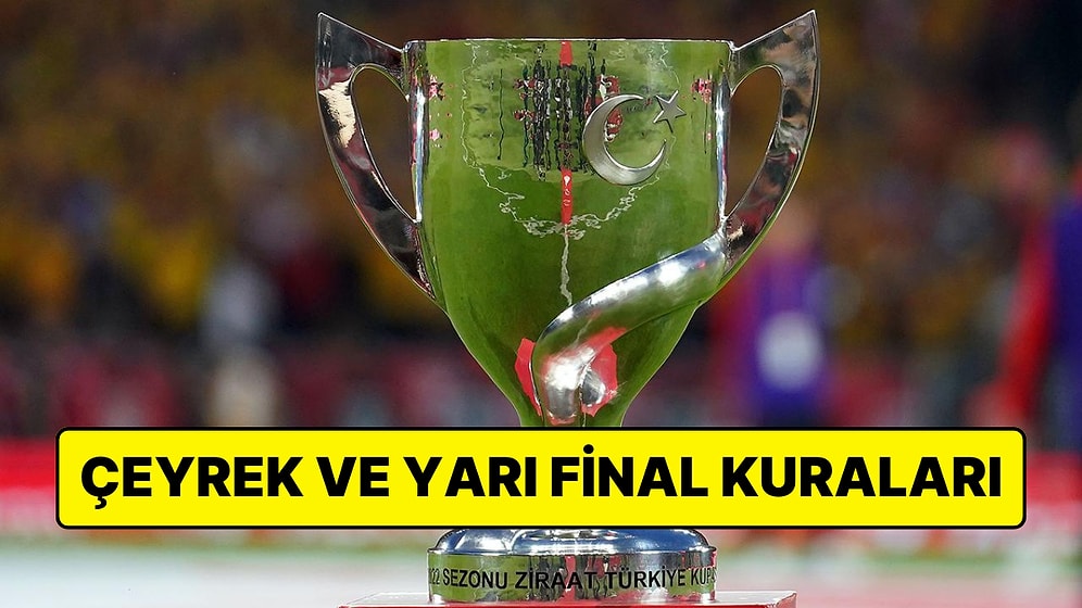 Ziraat Türkiye Kupası'nda Çeyrek Final Eşleşmeleri Belli Oldu