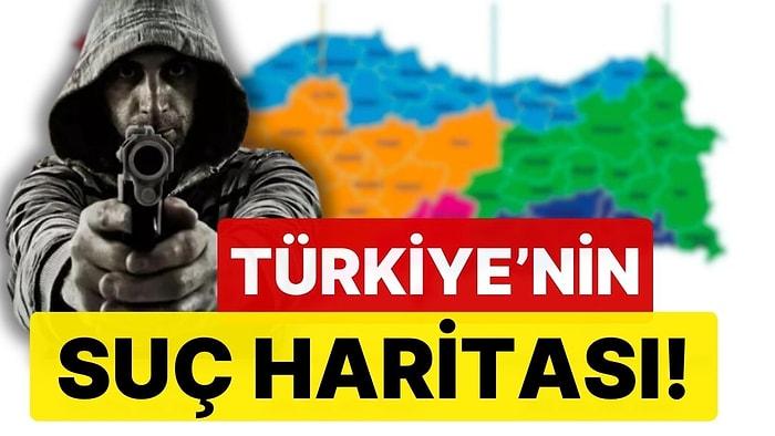Türkiye'nin Suç Haritası Çıkarıldı: Listenin Son Sırasında Erzincan Yer Aldı