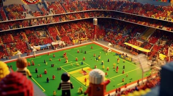 Şayet bir Lego futbol oyunu sizce nasıl olur?