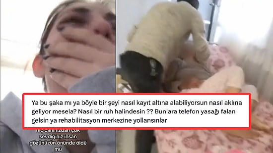 Babaannesinin Ölüm Anını Ağlayarak Kayda Alan Kullanıcıya Tepki Yağdı!