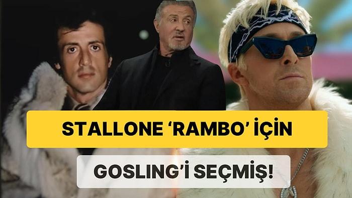'Rambo' Olarak Tanıdığımız Sylvester Stallone, Ryan Gosling'e 'Rambo' Bayrağını Devredebileceğini Söylüyor!