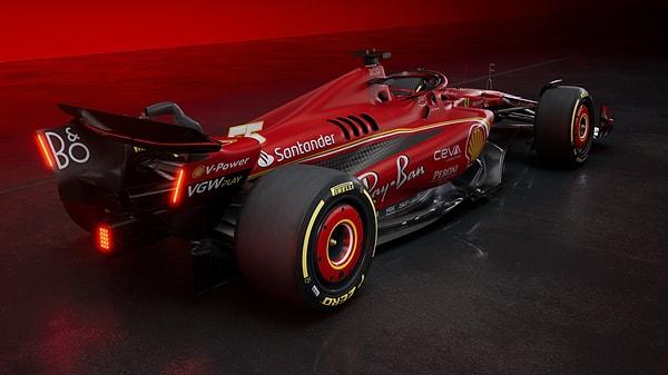 Ferrari ekibi, Fiorano pistindeki Shell garajında çekilen çevrimiçi bir sunumda SF-24'ü tanıttı.