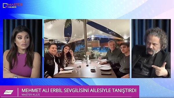 Bircan Bali ve Op. Dr. Bilgehan Aydın, Master Haber kanalının Master Kulis programında Mehmet Ali Erbil'in magazine son dönemde epeyce konu olan ilişki hayatını konuştu.