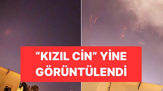 Bodrum’da ‘Kızıl Cin’ Görüntülendi: Şimşekler Geceyi Aydınlattı