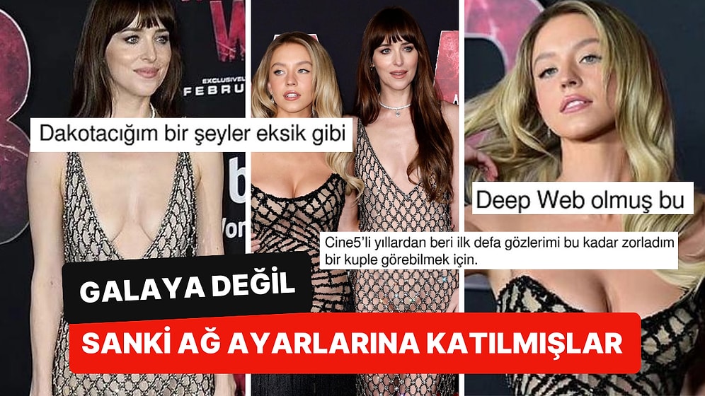 'Madame Web' Galasına Katılan Oyuncuların Çıplak Gösteren Örümcek Ağlı Kıyafetleri Goygoycuların Ağına Takıldı