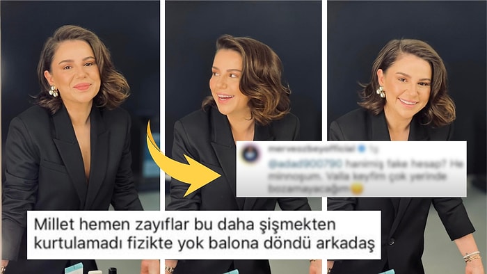 Merve Özbey Bir Takipçisinin Fotoğrafının Altına Yaptığı 'Balona Döndü' Yorumuna Bomba Bir Cevap Verdi!