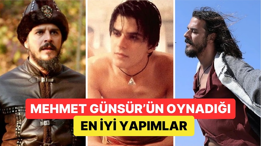 Kül, Muhteşem Yüzyıl ve Dahası! Oyunculuğuyla Gönlümüze Taht Kuran Mehmet Günsür'ün Rol Aldığı Dizi ve Filmler