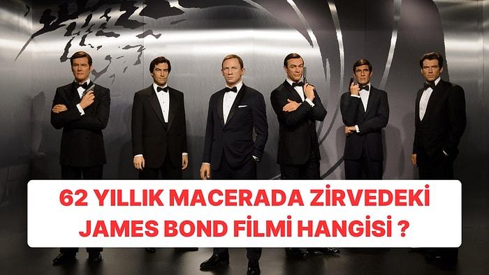 62 Yıldır Aksiyon Sahneleriyle Ekranlara Kilitleyen James Bond 007 Filmlerini IMDb Puanlarına Göre Sıralıyoruz