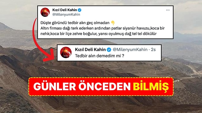 Altın Madeni Faciası İçin Günler Önceden Tedbir Alın Uyarısı Yapan Kahinin "Ben Demiştim" Paylaşımı Olay Oldu