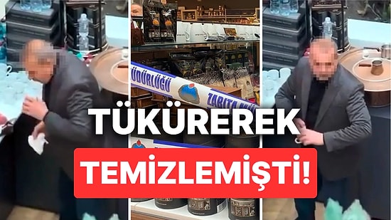 Edirne'de Bardakları Tükürerek Temizleyen Kahvecinin İfadesi Ortaya Çıktı
