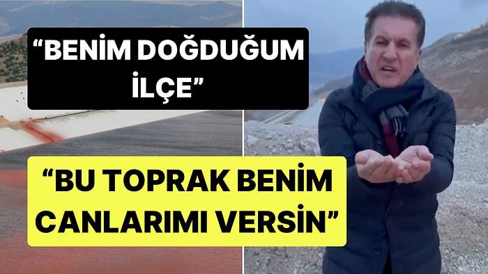 Erzincan Milletvekili Mustafa Sarıgül Maden Bölgesinden Paylaştı: Burası Yangın Yeri, Yüreğimiz Yanıyor