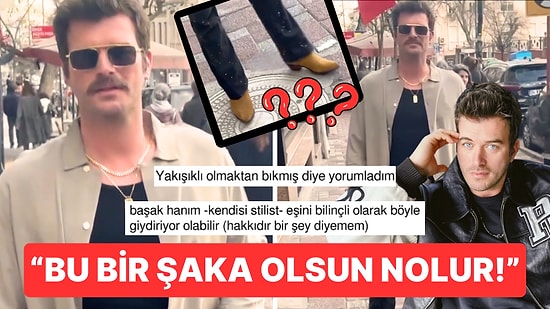 Bıyıkları ve Kovboydan Hallice Kombiniyle Dillere Düşen Kıvanç Tatlıtuğ "Ne Yaptın Kendine?" Dedirtti