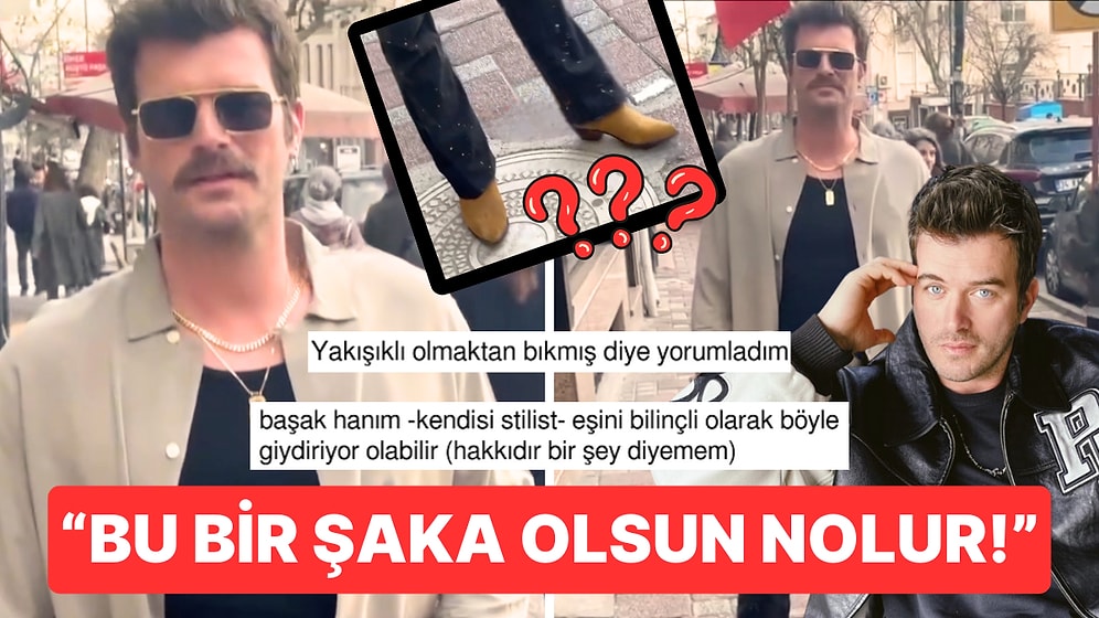 Bıyıkları ve Kovboydan Hallice Kombiniyle Dillere Düşen Kıvanç Tatlıtuğ "Ne Yaptın Kendine?" Dedirtti