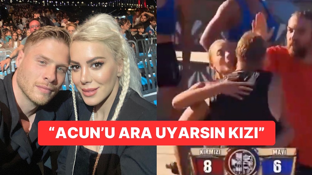 Öpmesi Rahatsız Etti! Survivor Yunus Emre'nin Eşi Aleyna'yı Tehdit Etti!