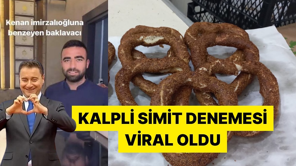 Edirne'de Sevgililer Günü'ne Özel Simit Yapmaya Çalışan Fırın Goygoycuların Diline Düştü