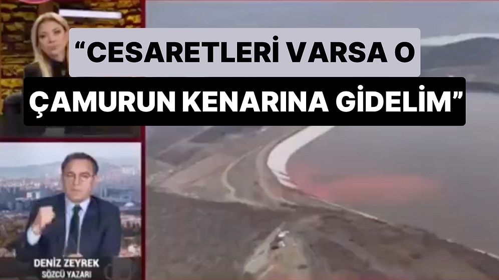 Deniz Zeyrek İliç'te Bir Tehlike Olmadığını Söyleyen Binali Yıldırım'a ve Erzincan Valisi'ne Çağrı Yaptı