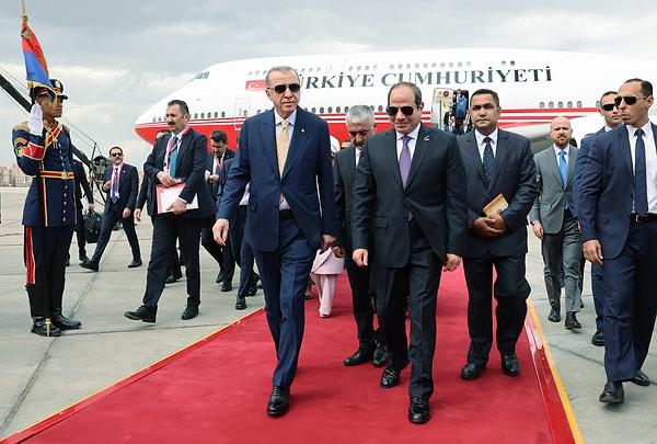 2013 yılındaki darbe sonrası Mısır'la ilişkilerin kötüleşmesi ardından Kahire'ye Cumhurbaşkanı Recep Tayyip Erdoğan tarafından ilk ziyaret gerçekleşti.