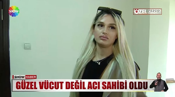 Ünlü bir doktora giden Gözde Kibar, yaşadığı sorunları anlattığı doktorun ise görüşmeye gittiğinde odadan çıktığını belirtti.