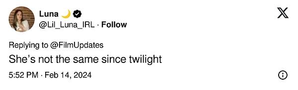 "Twilight'tan sonra çok değişti"