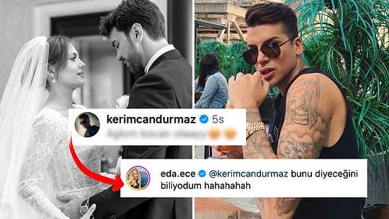 Kerimcan Durmaz'ın Eda Ece'nin Sevgililer Günü Özel Paylaşımında Eşine Yaptığı Yorum Şok Etkisi Yarattı!