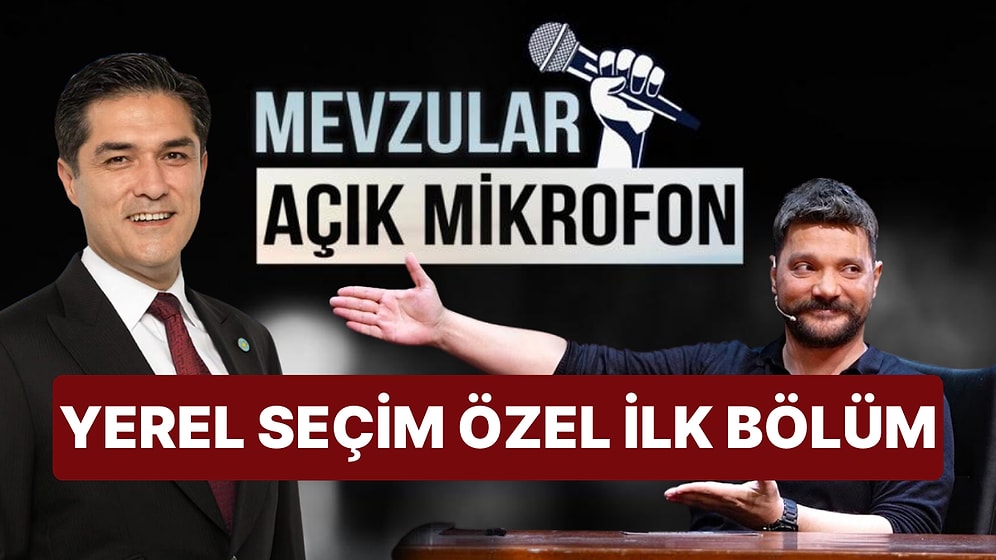 Mevzular Açık Mikrofon Yerel Seçim Özel Sezonu Başladı! İlk Konuk İYİ Parti İBB Başkan Adayı Buğra Kavuncu