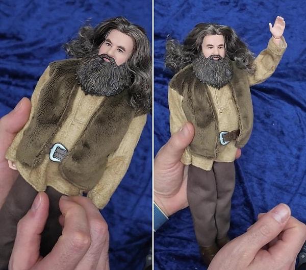 Gerçekliği konusunda şüphelerin bulunduğu Hagrid oyuncağının ise, 'Mimoza Çiçeğim, 'Aleni Aleni' ve 'Herkesin Bir Derdi Var' şarkılarını söylediği iddia edildi.