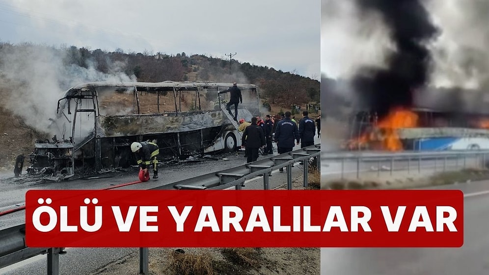 Çorum'da Kamyona Çarpan Yolcu Otobüsü Alev Aldı: Ölü ve Yaralılar Var
