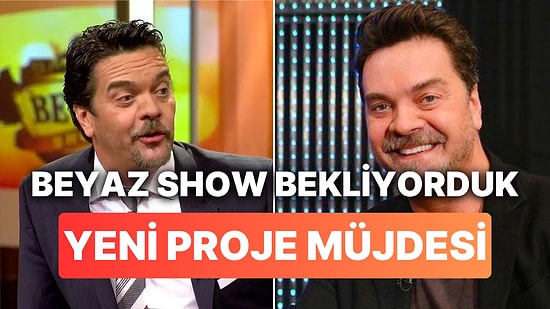 Beyaz Show ile Dönmesini Beklediğimiz Beyazıt Öztürk'ten Anlamlı Proje!