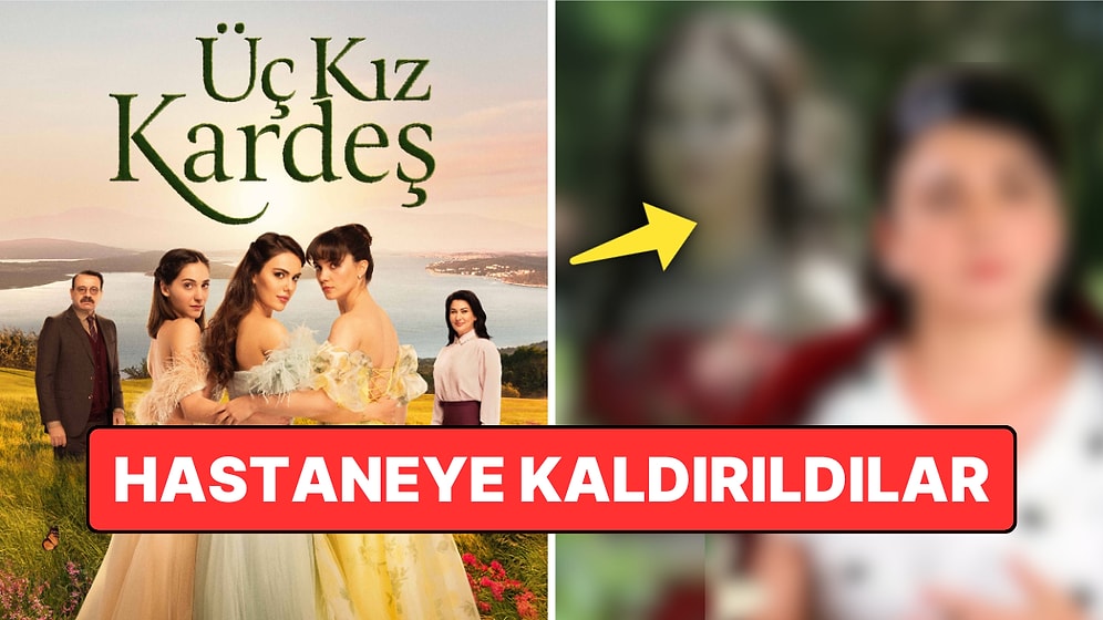 Üç Kız Kardeş Dizisi Oyuncuları Sete Giderken Kaza Geçirdi